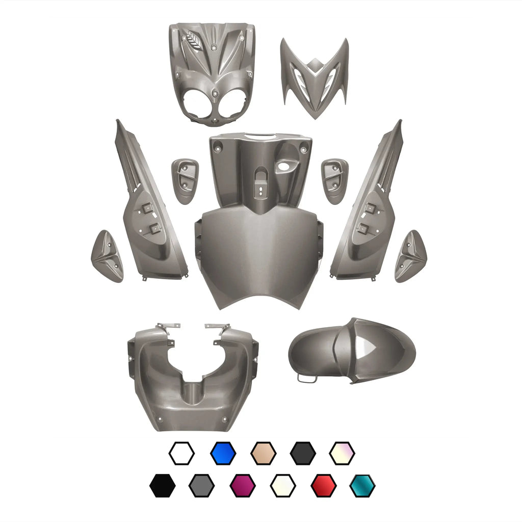 Kit carenados Yamaha Slider / MBK Stunt 11 piezas AllPro