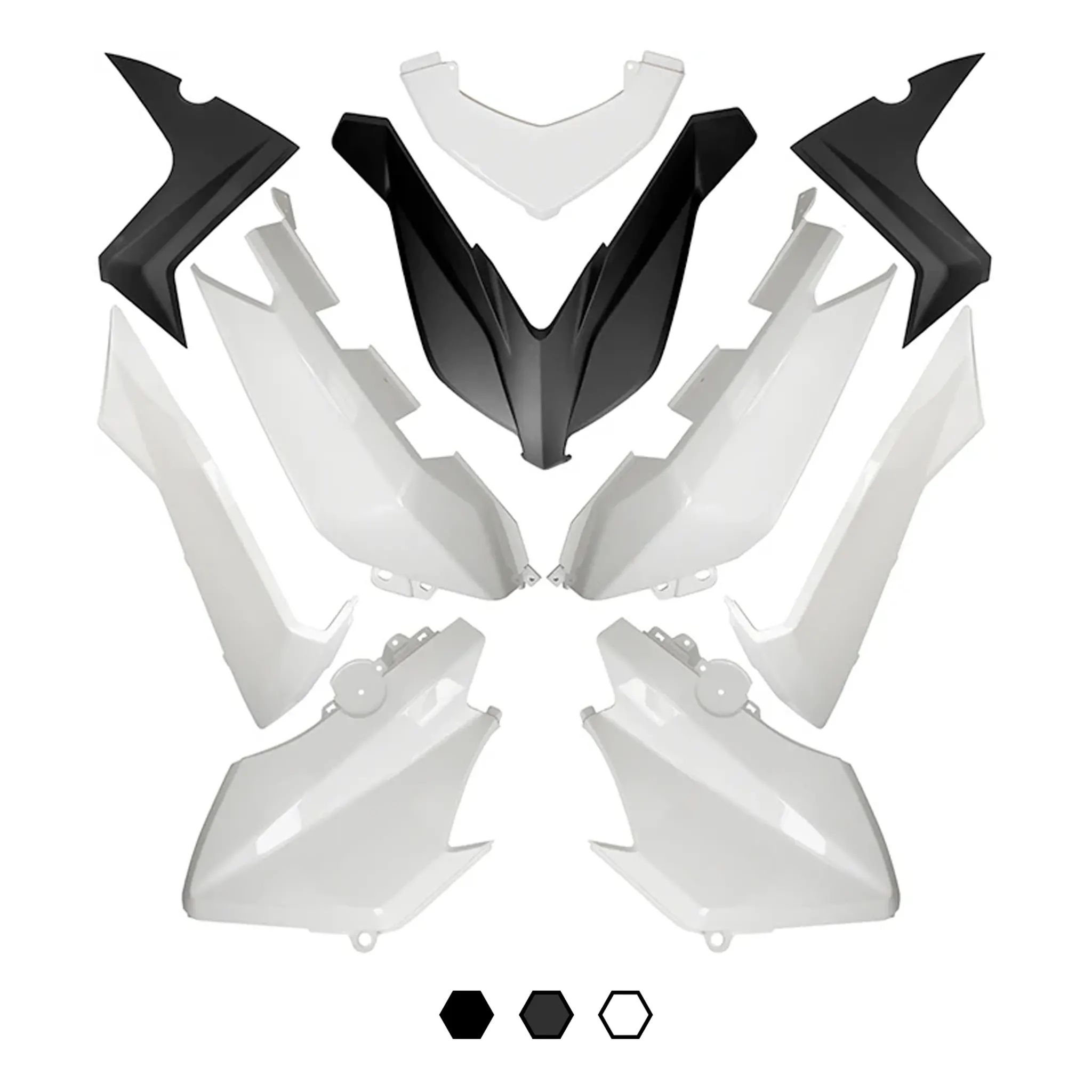 Carenados Yamaha X-Max 125/250/400 14-17 10 piezas AllPro