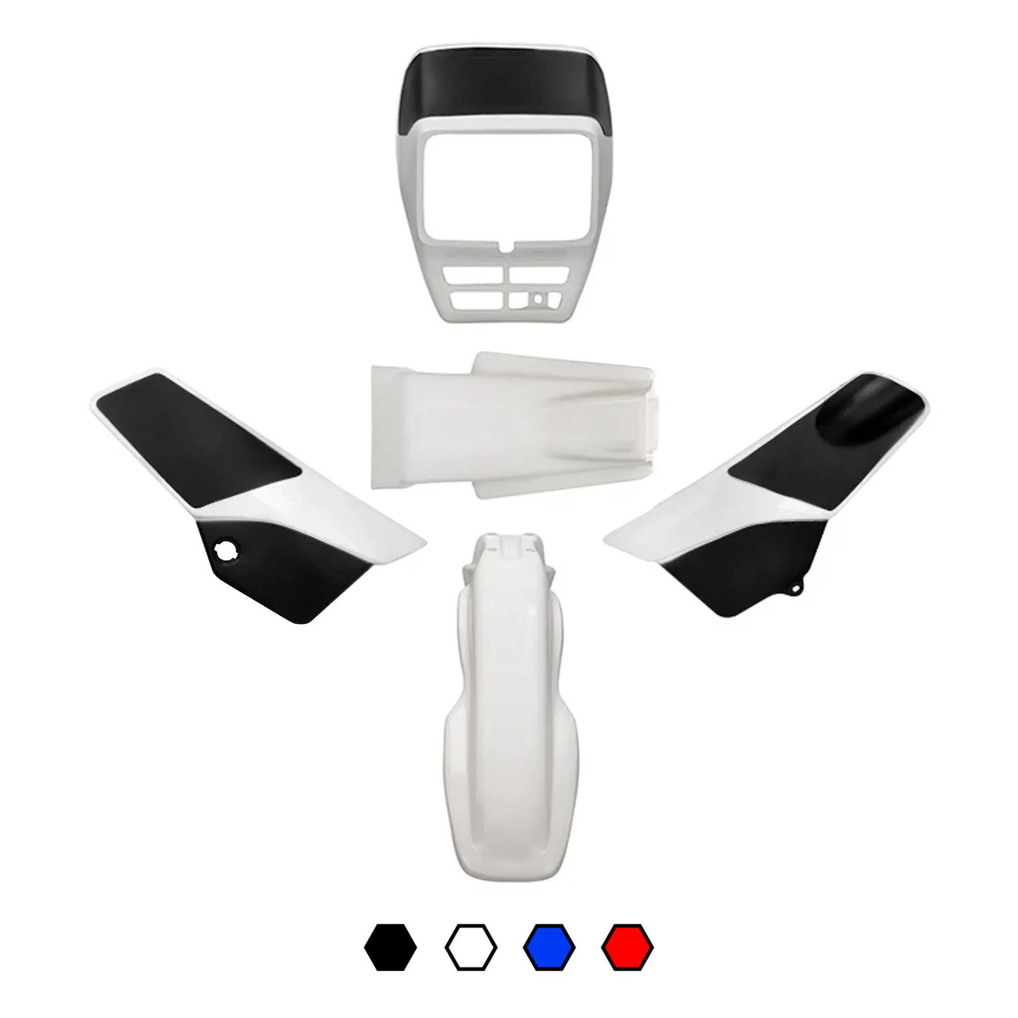 Kit carenados Yamaha DT 125 AC 5 piezas AllPro