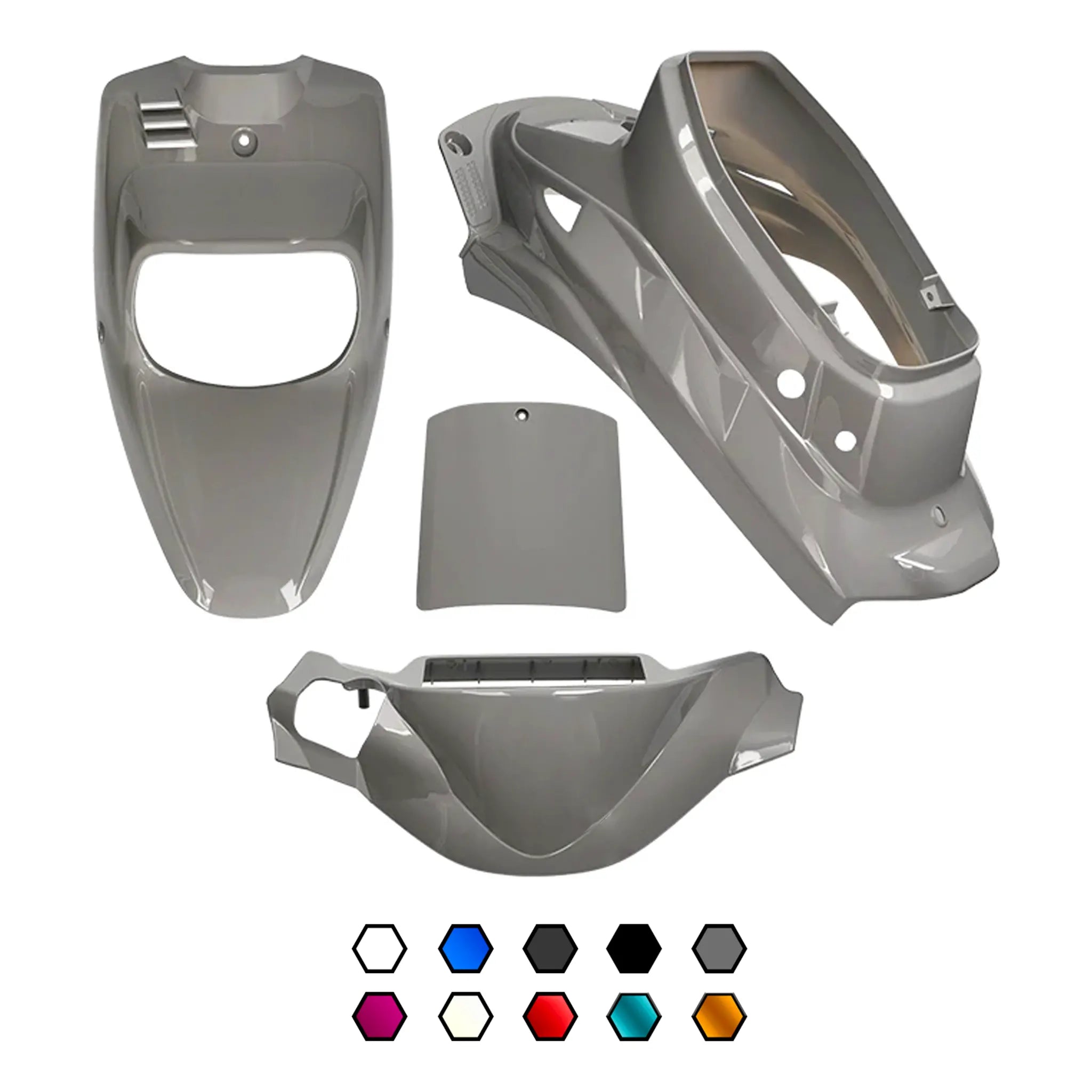 Kit carenados Yamaha BW'S / MBK Booster <04 4 piezas AllPro