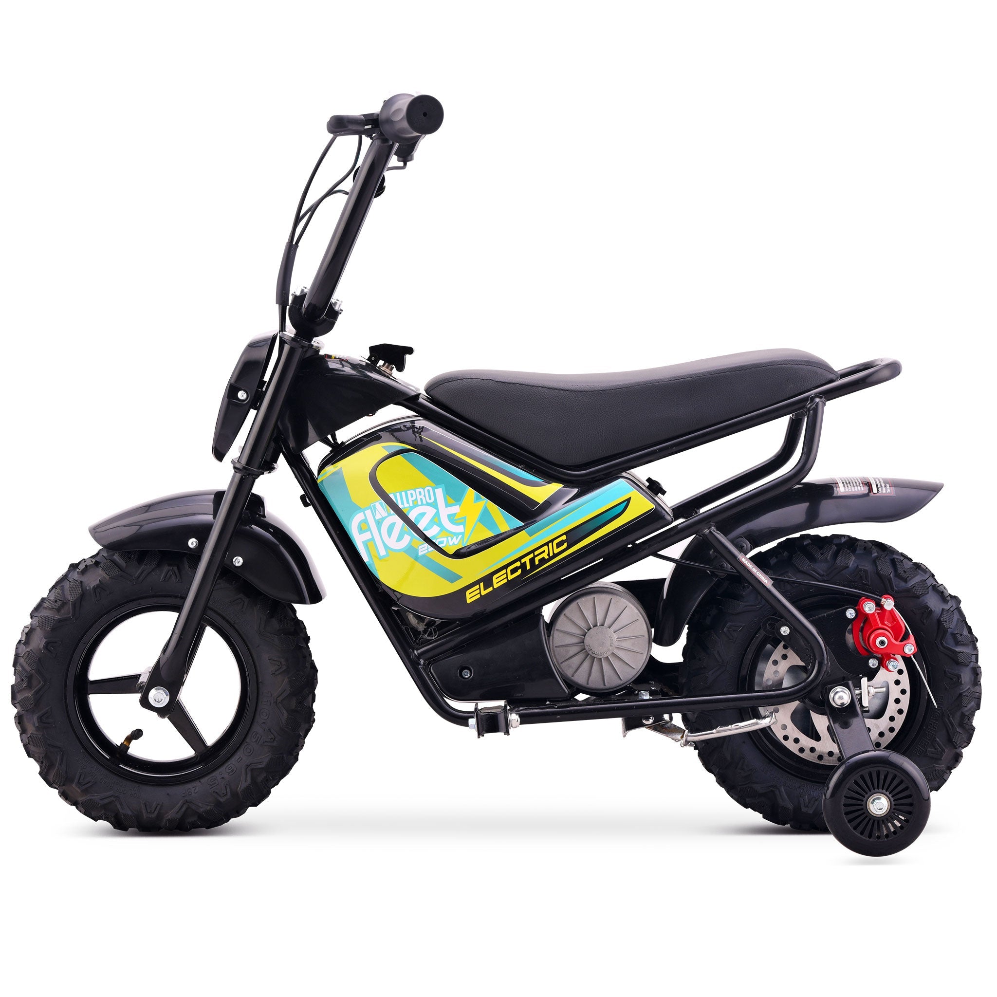 Mini Moto eléctrica FLT-E 250W-24V 110/50-6.50 Max 20 Km/h AllPro Azul
