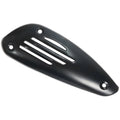 Protector escape Vespa LX 50/125/150 Negro brillo Allpro