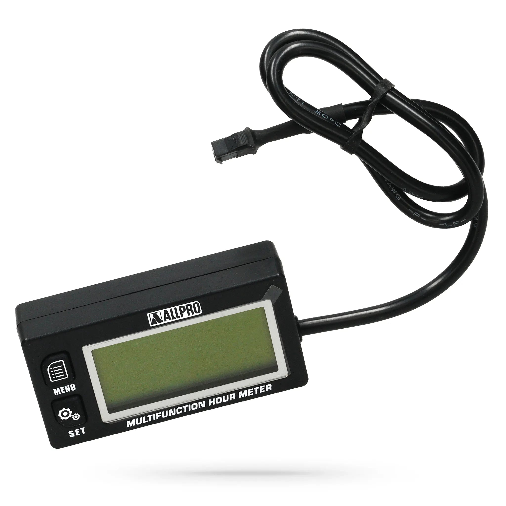 Marcador digital RPM / Cuenta horas / Voltímetro AllPro