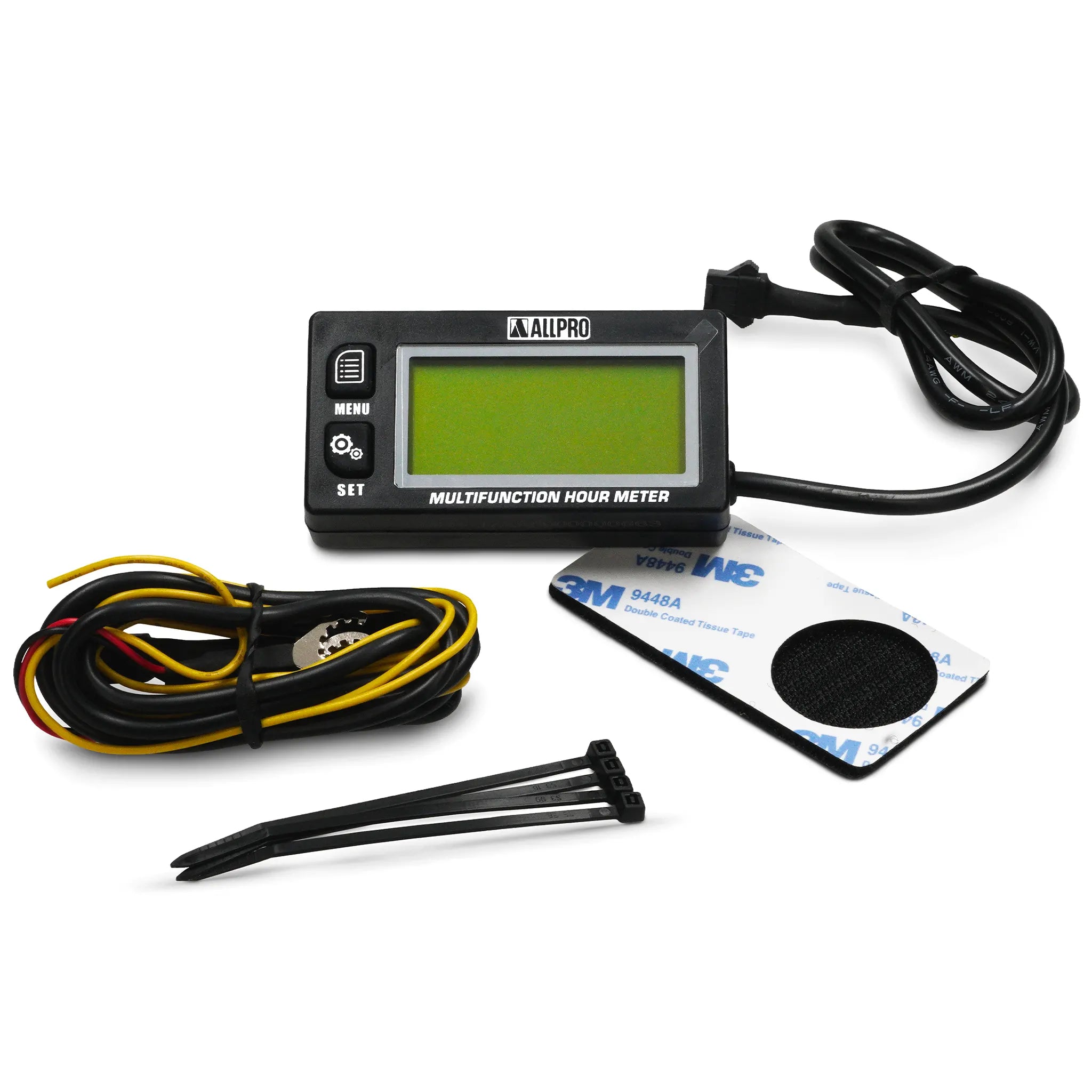 Marcador digital RPM / Cuenta horas / Voltímetro AllPro