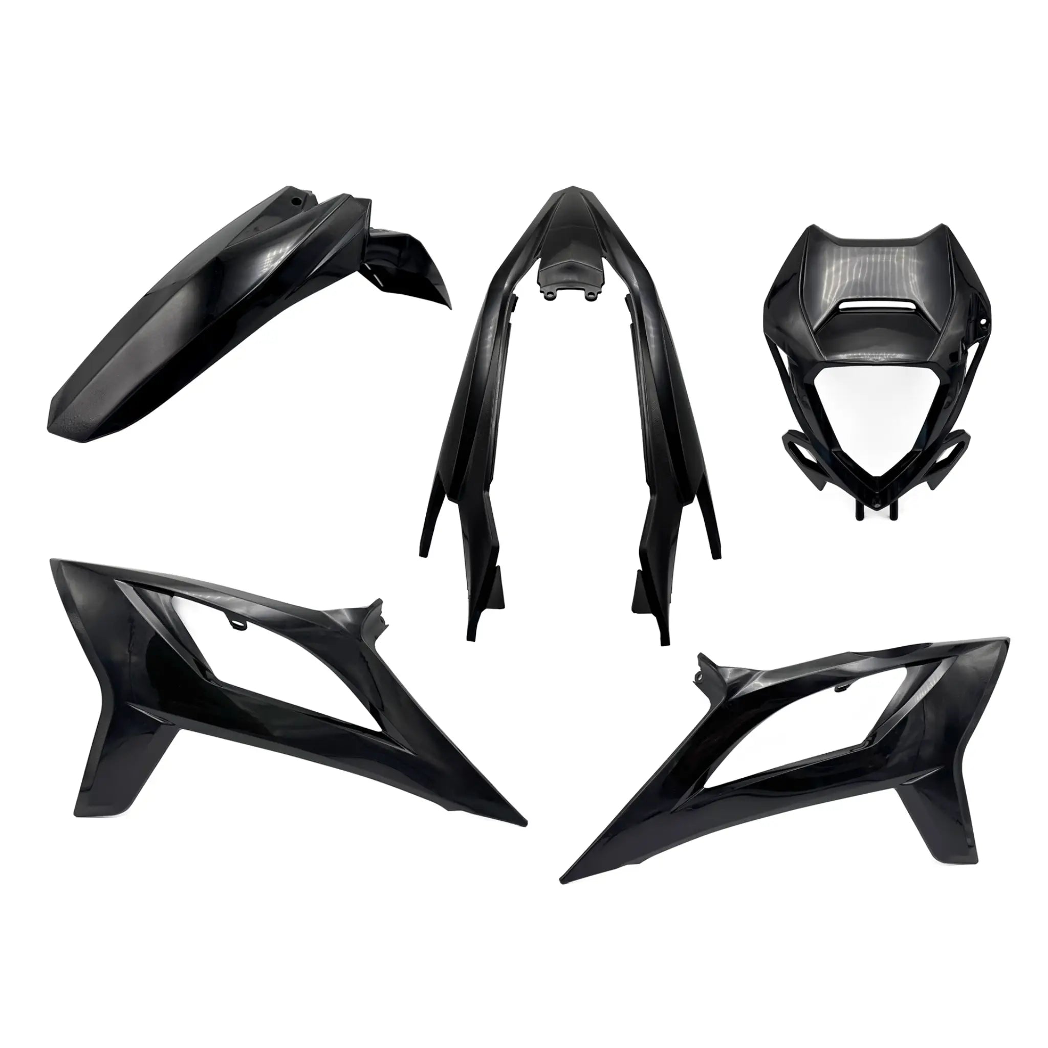 Kit de carenado Beta RR 50 >2021 blanco brillante 5 piezas Allpro