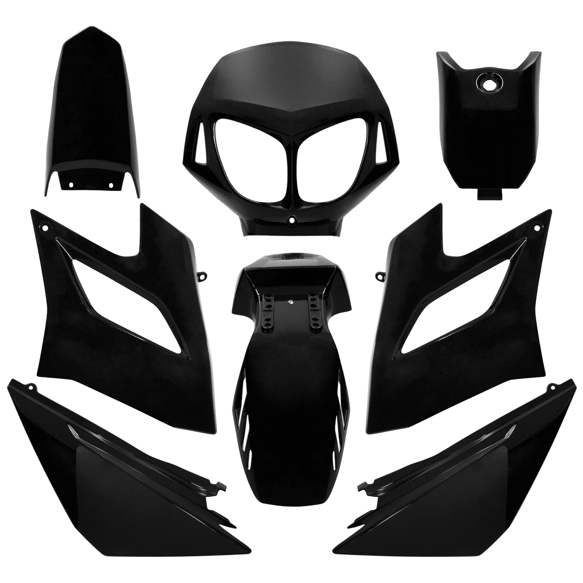 Kit Carenados Derbi Senda DRD Racing/Limited 04-10 8 piezas inyección AllPro