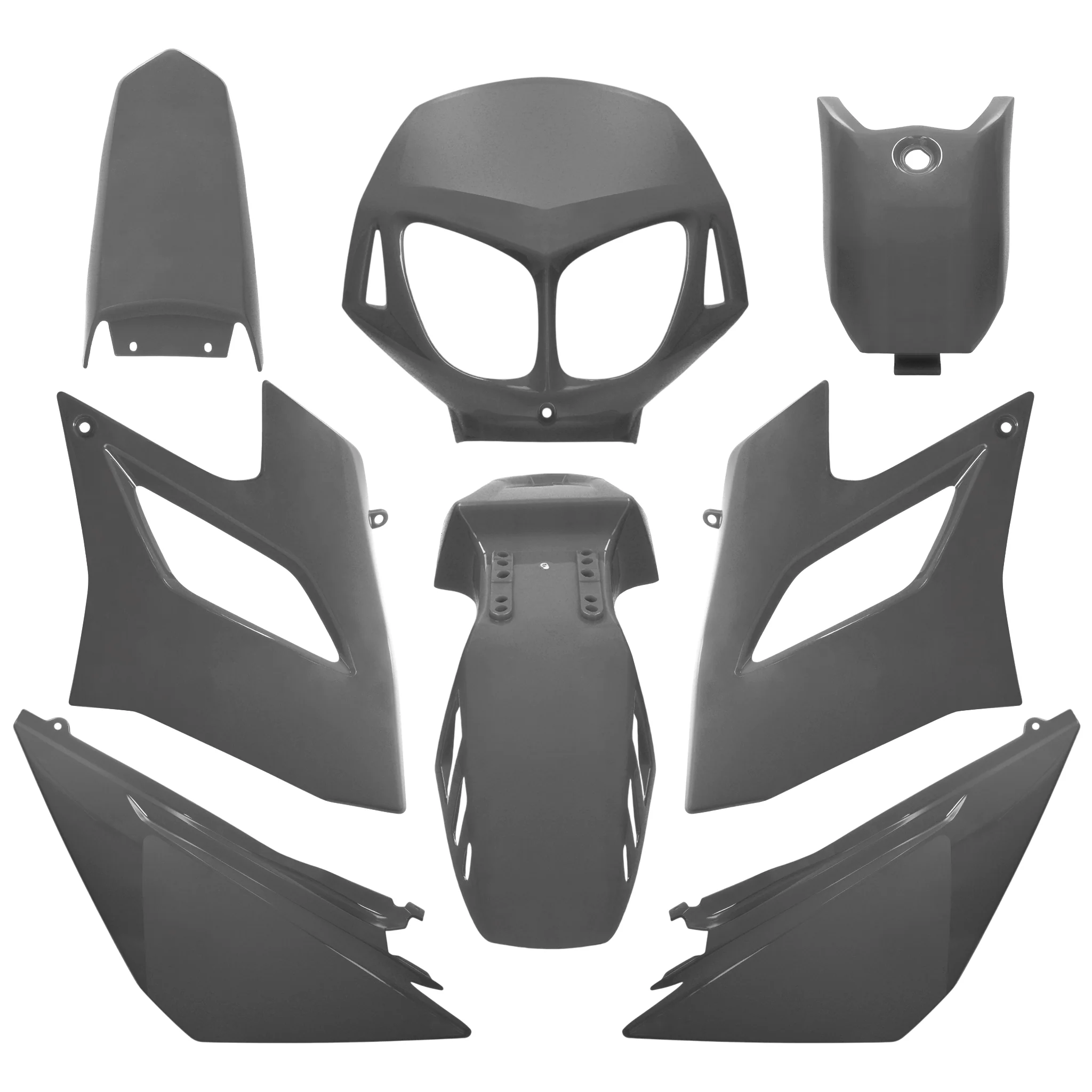 Kit Carenados Derbi Senda DRD Racing/Limited 04-10 8 piezas inyección AllPro