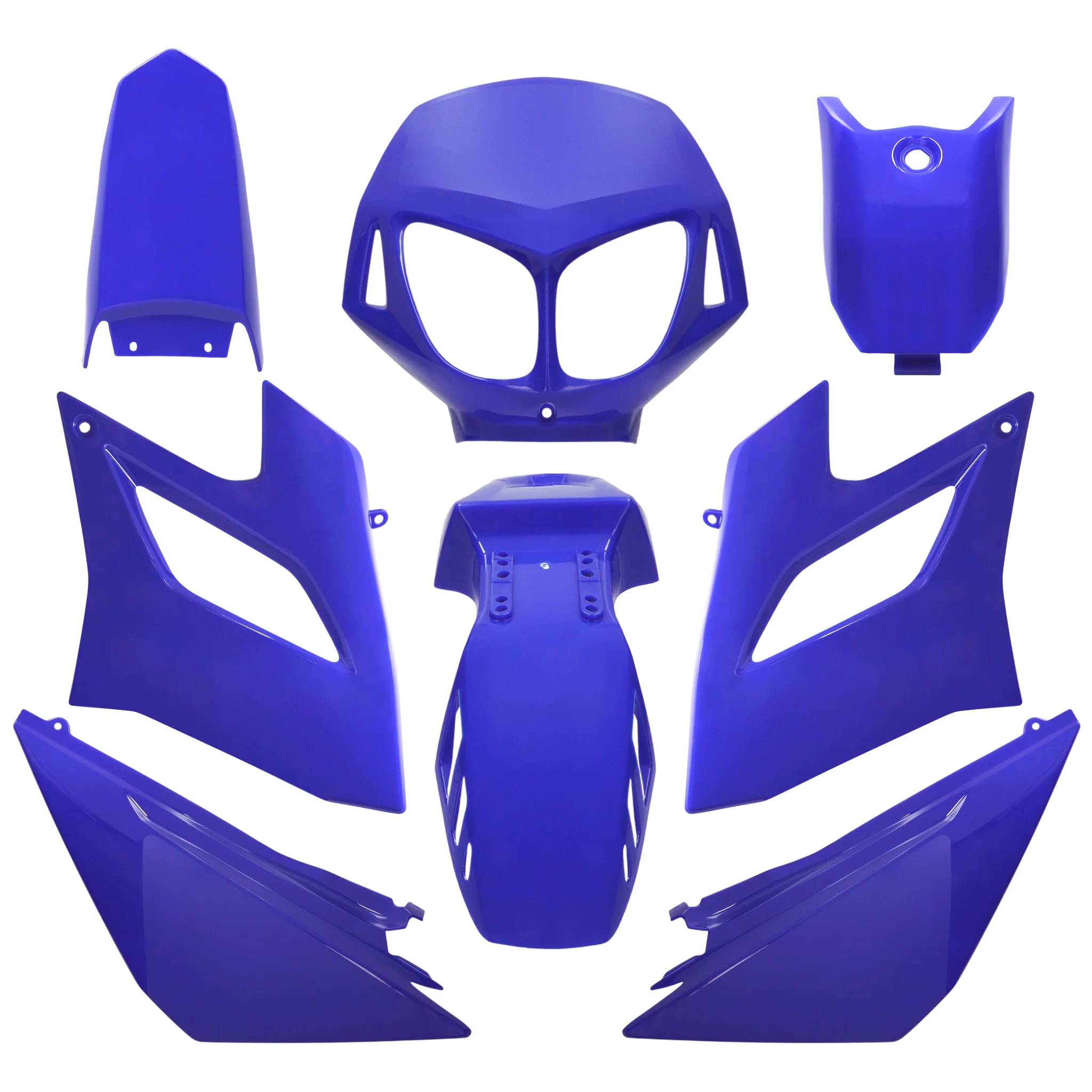 Kit Carenados Derbi Senda DRD Racing/Limited 04-10 8 piezas inyección AllPro