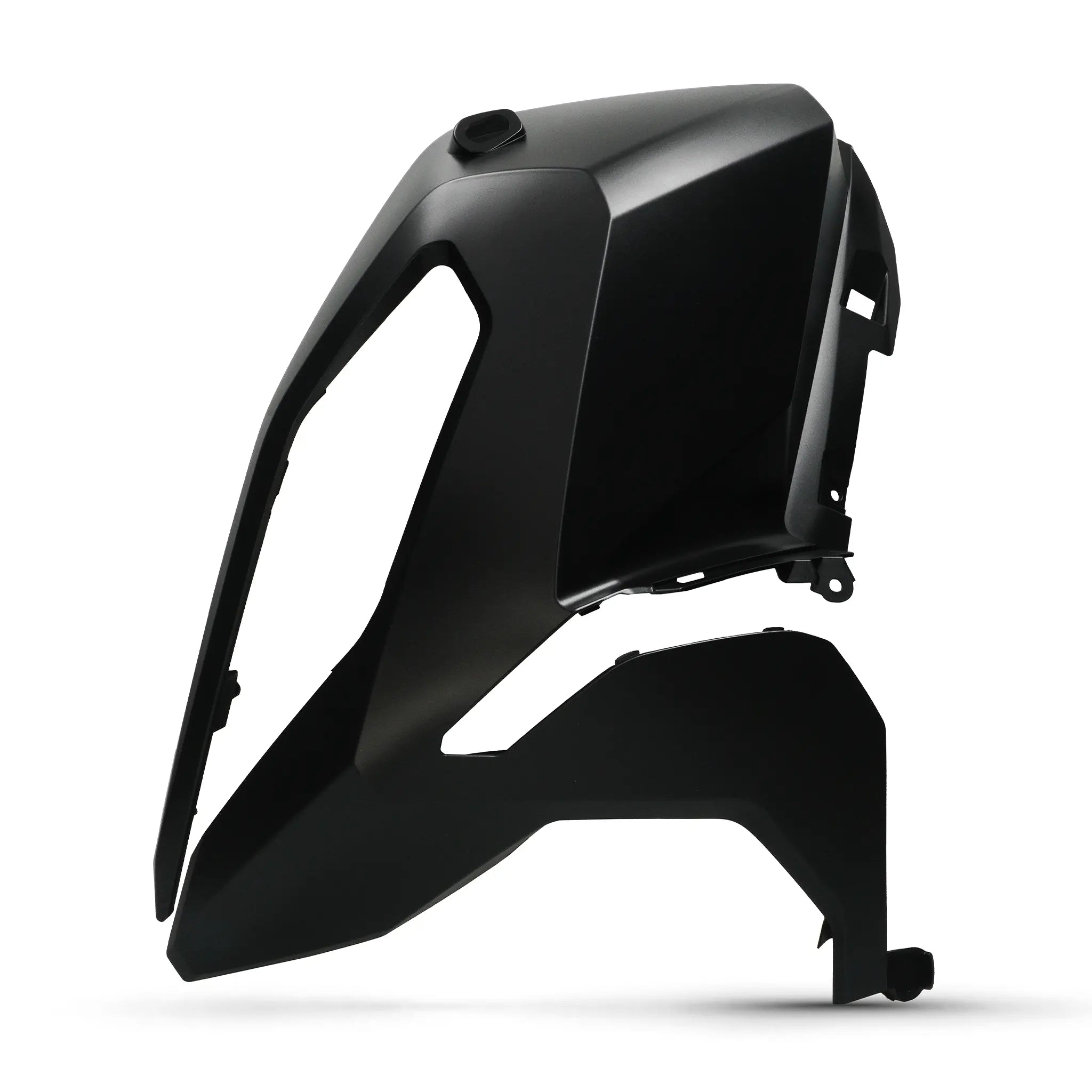 Tapa frontal izquierda Honda XADV 750 21-23 Negro mate metalizado Ballistic AllPro