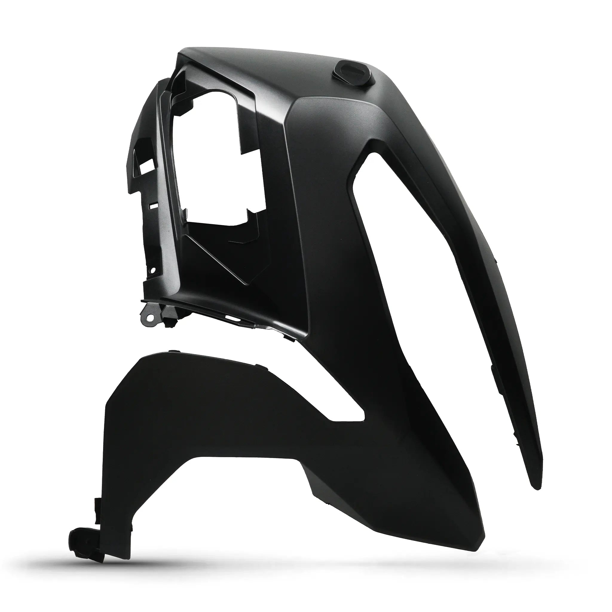 Tapa frontal derecha Honda XADV 750 21-23 Negro mate metalizado Ballistic AllPro