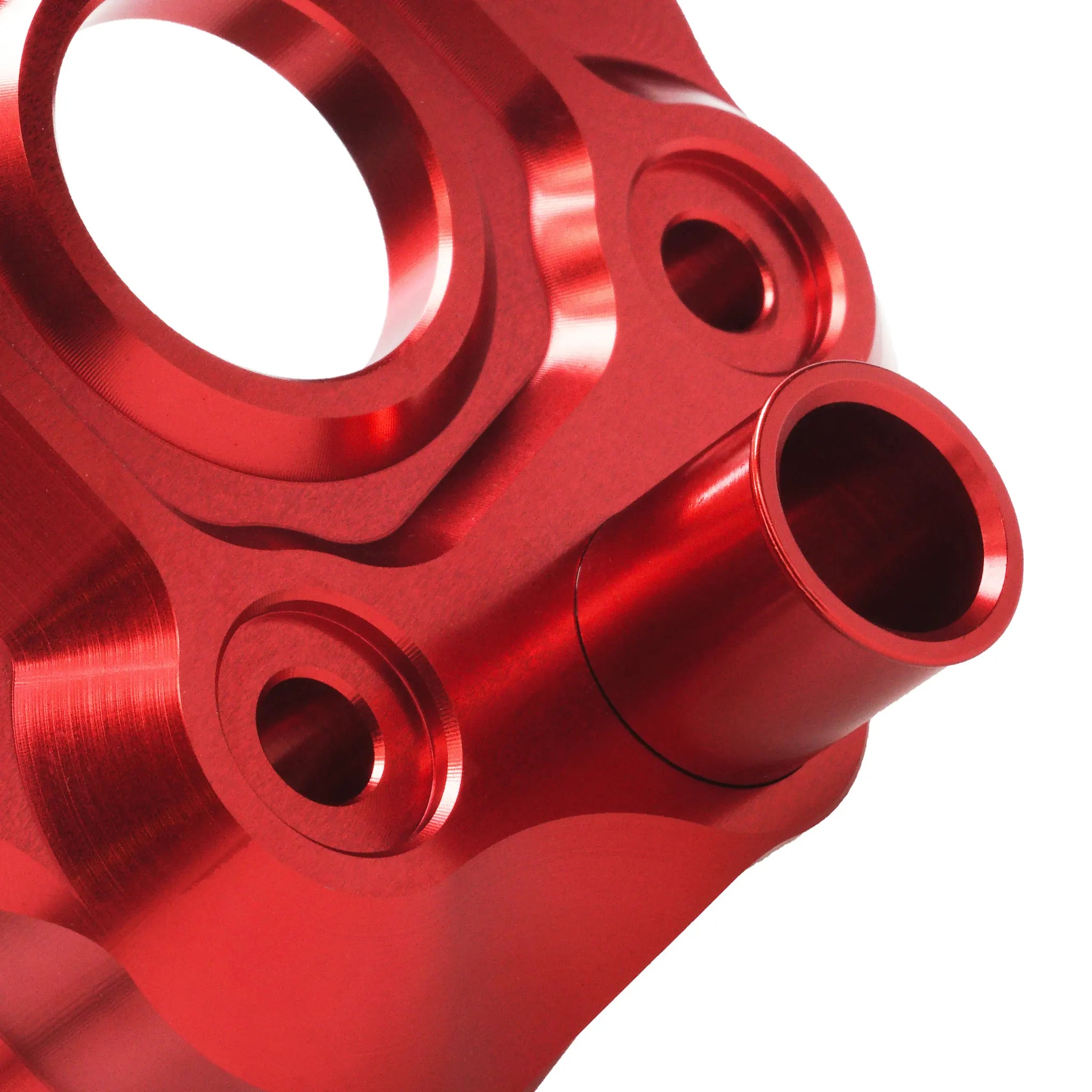 Cilindro VOCA Bestia 80cc Derbi Euro 3/4 d.50mm - Culata roja