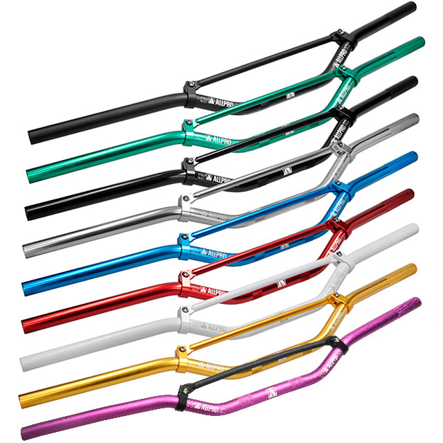 Manillar offroad 22mm alu high H95-70mm 820mm AllPro - aluminio