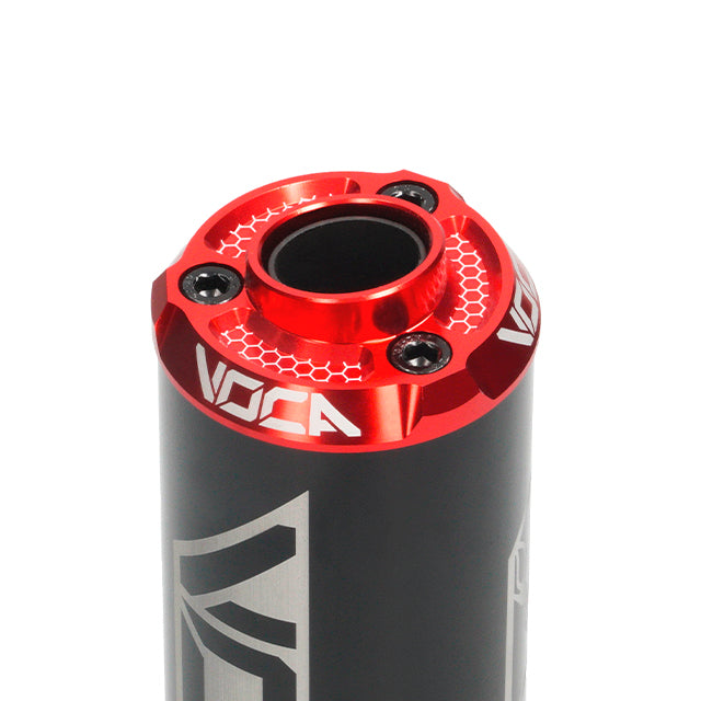 Silenciador VOCA Aluminio CNC negro - cazoleta de color