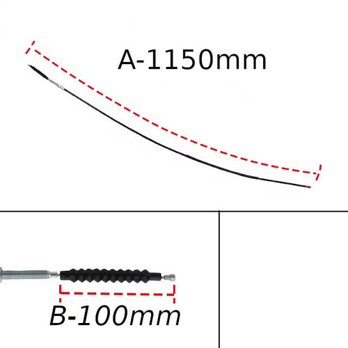 Cable de embrague PitBike standard L=1150mm Allpro