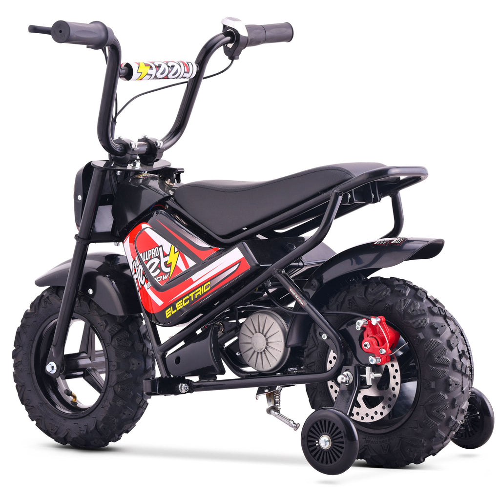 Mini Moto eléctrica FLT-E 250W-24V 110/50-6.50 Max 20 Km/h AllPro Rojo
