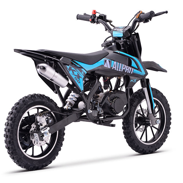 Minimoto KX 50cc AC 2.5cv AllPro - azul flúor