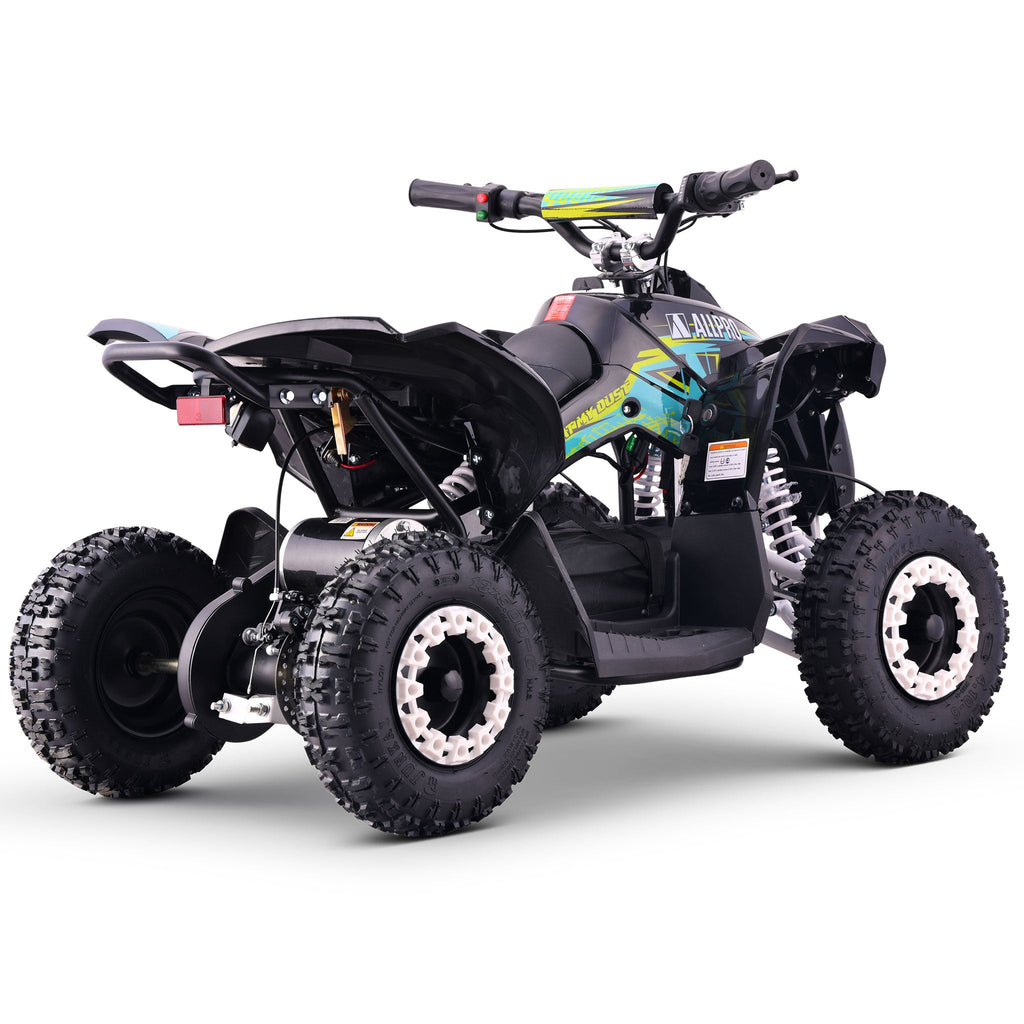 Mini Quad eléctrico QX-E 1.000W-36V-12Ah 4.10-6 Max 30 Km/h AllPro Azul