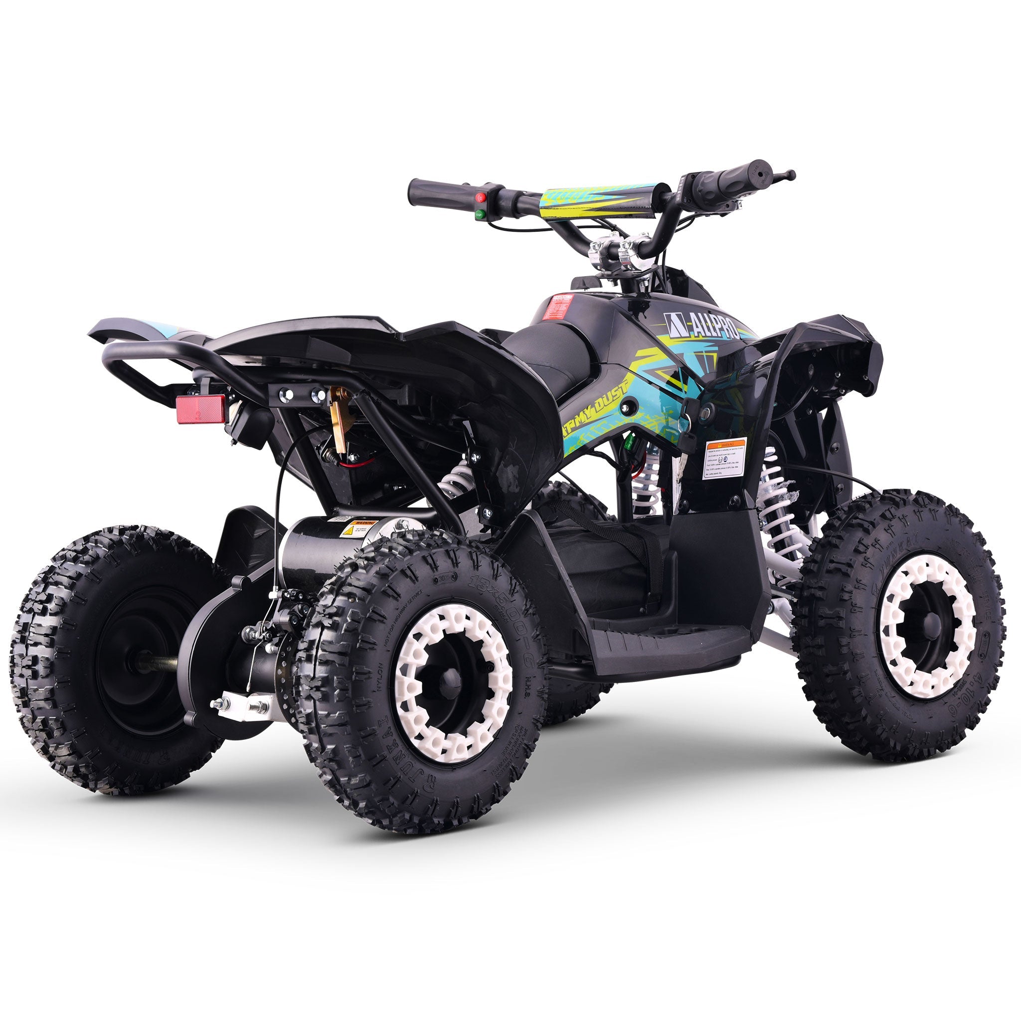 Mini Quad eléctrico QX-E 1.000W-36V-12Ah 4.10-6 Max 30 Km/h AllPro Azul