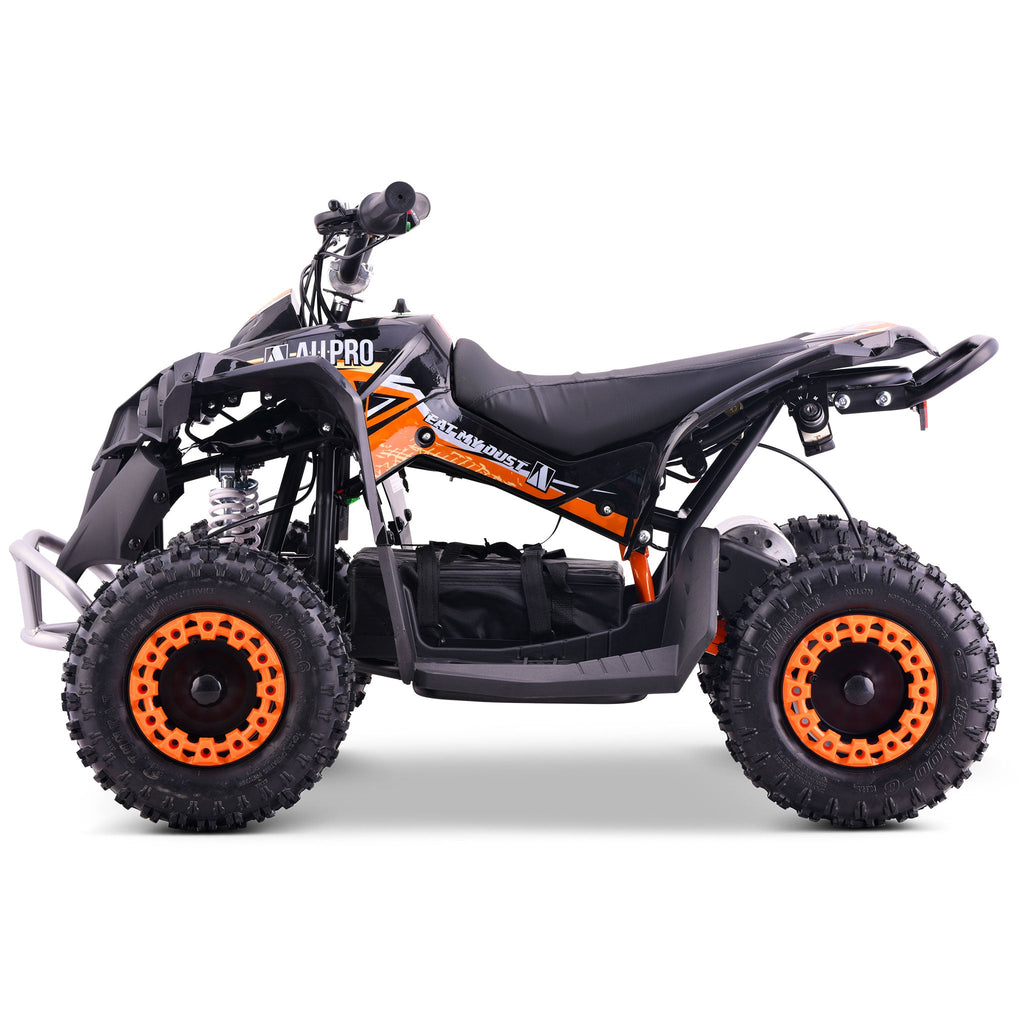 Mini Quad eléctrico QX-E 1.000W-36V-12Ah 4.10-6 Max 30 Km/h AllPro Naranja