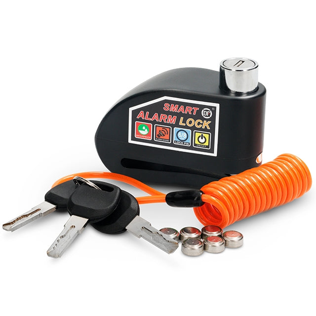 Candado antirobo disco con alarma d=10mm AllPro - negro