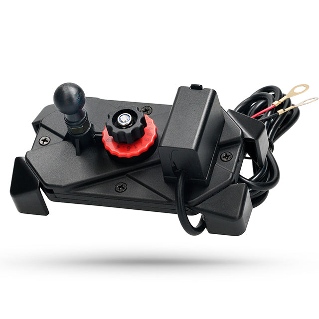 Soporte móvil USB 5V 2A acople manillar y retrovisor Allpro
