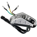Piloto trasero universal LED Allpro - transparente