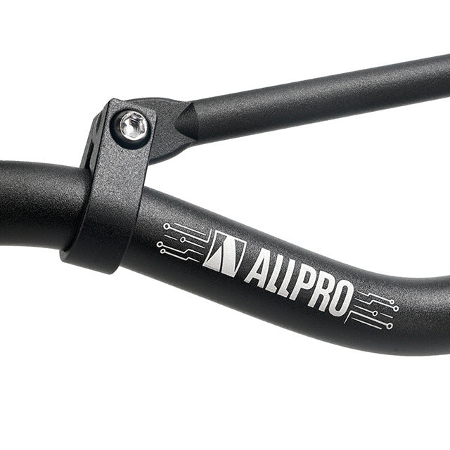 Manillar offroad 22mm alu high H95-70mm 820mm AllPro - aluminio
