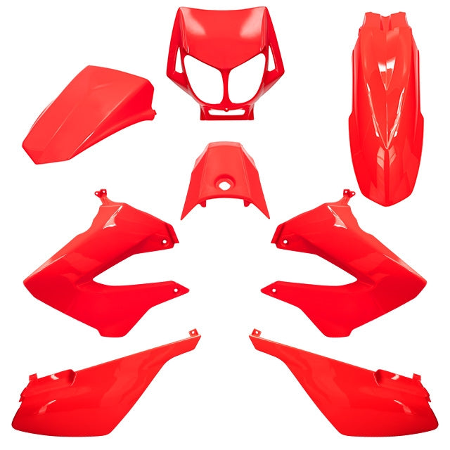 Kit Carenados Derbi Senda 00-10 8 piezas inyección AllPro