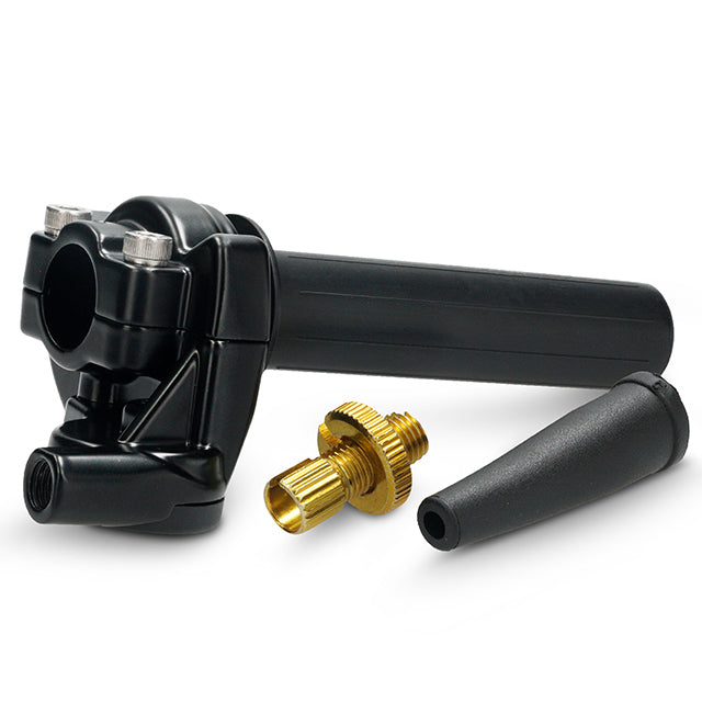Mando de gas 95º tipo domino AllPro - negro