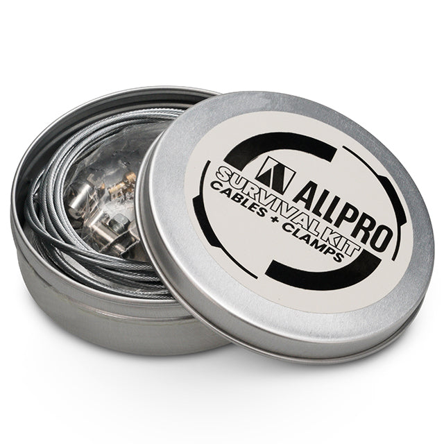 Kit reparación cables embrague/gas con cinco escañacables AllPro
