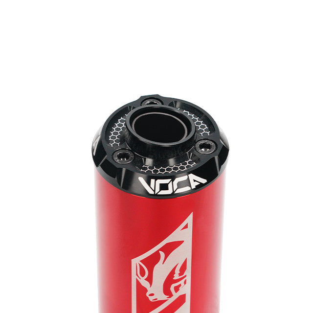 Silenciador VOCA aluminio CNC - cazoleta negra