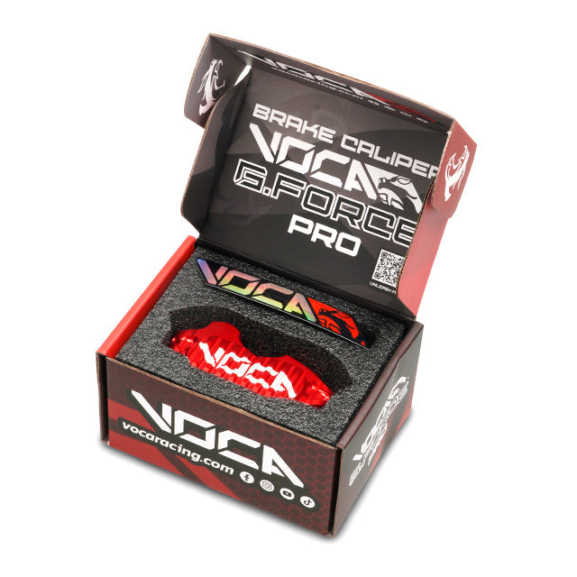 Pinza de freno VOCA G-Force pro 4 pistones Ø25 pastillas sinterizadas