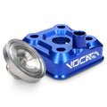Culata modular VOCA Race Head 40mm, Yamaha DT LC/D - azul