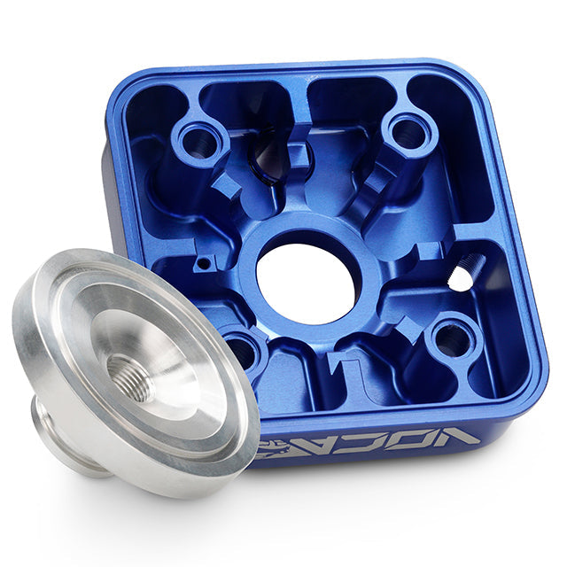 Culata modular VOCA Race Head 40mm, Yamaha DT LC/D - azul