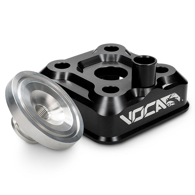 Culata modular VOCA Race Head 46mm, Yamaha DT LC/D - negro