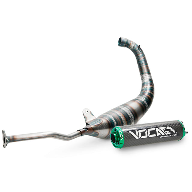 Escape VOCA Carbon Racing 80cc Yamaha TZR >2003 / Aprilia RS 99-04 - salida abajo