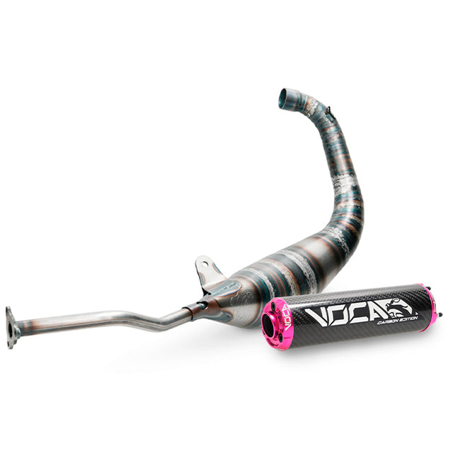 Escape VOCA Carbon Racing 80cc Yamaha TZR >2003 / Aprilia RS 99-04 - salida abajo