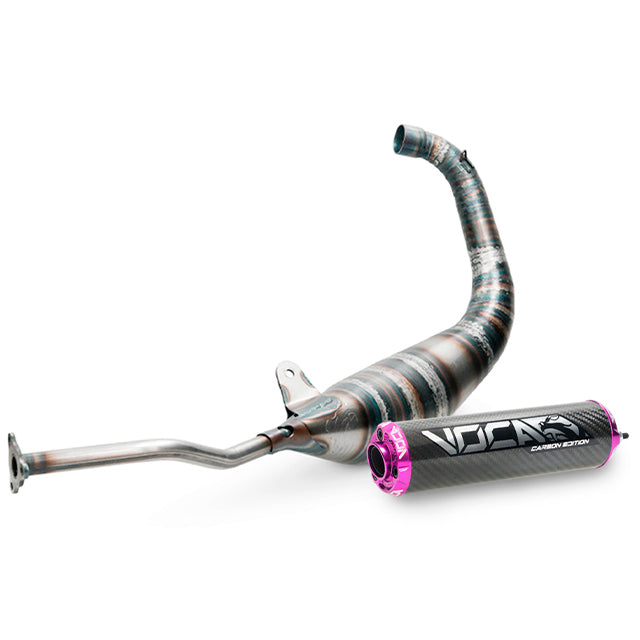 Escape VOCA Carbon Racing 80cc Yamaha TZR >2003 / Aprilia RS 99-04 - salida abajo