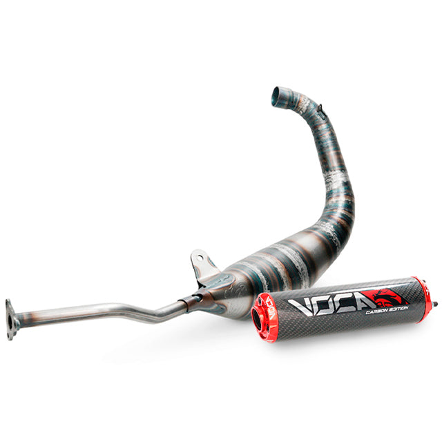 Escape VOCA Carbon Racing 80cc Yamaha TZR >2003 / Aprilia RS 99-04 - salida abajo
