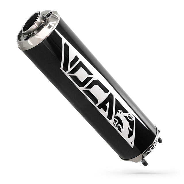 Silenciador VOCA Aluminio CNC negro - cazoleta de color