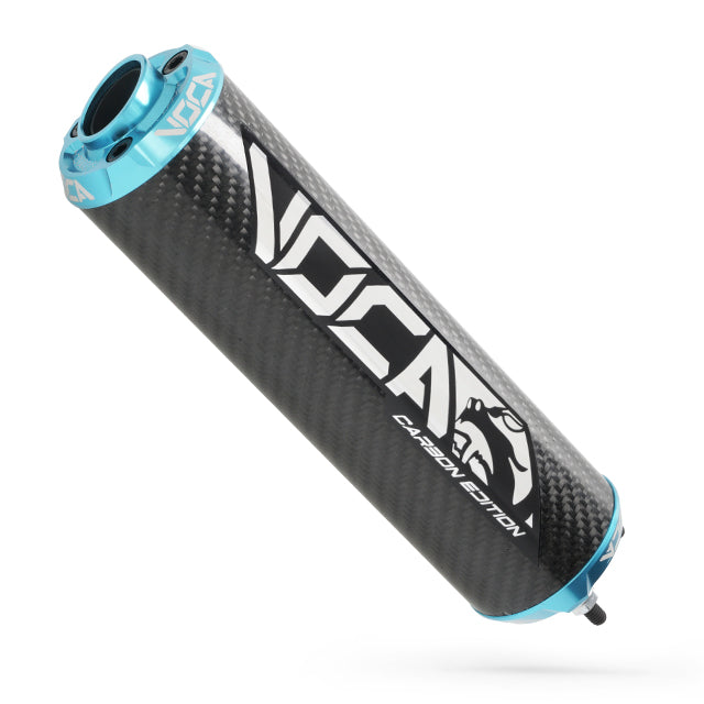 Silenciador VOCA Bestia Carbon CNC anodizado
