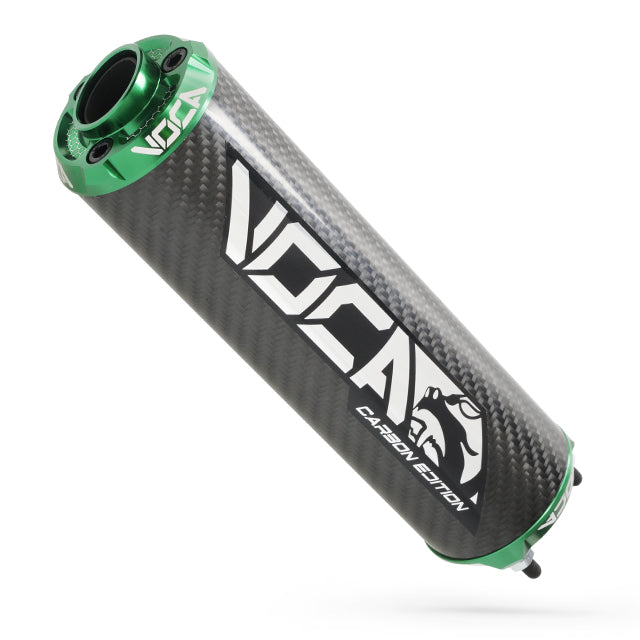 Silenciador VOCA Bestia Carbon CNC anodizado
