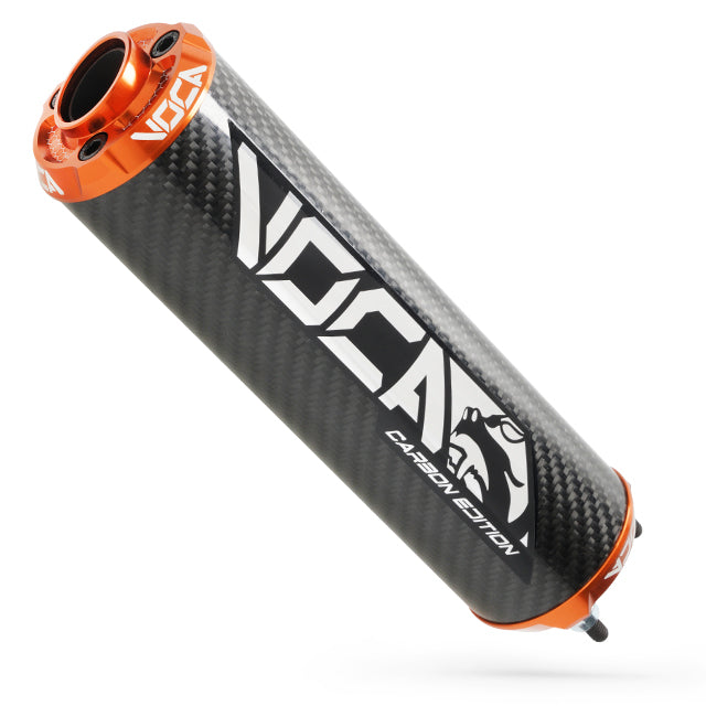 Silenciador VOCA Bestia Carbon CNC anodizado