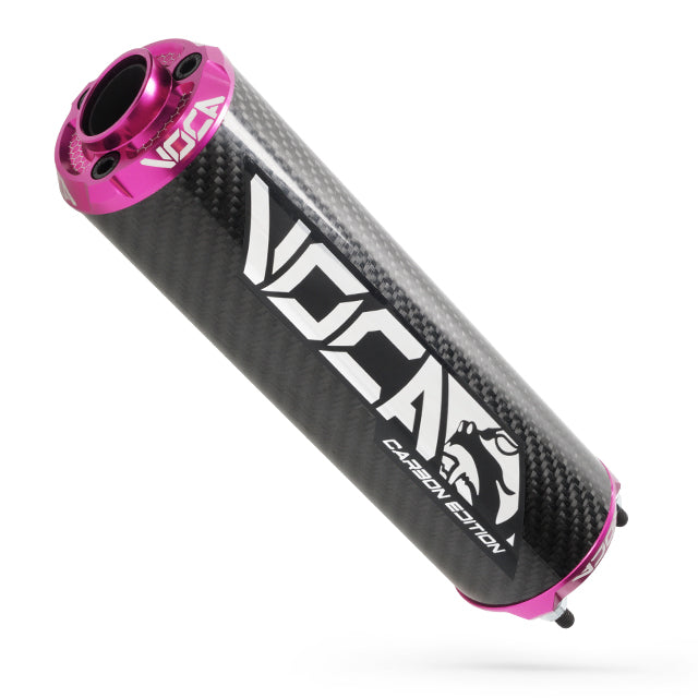Silenciador VOCA Bestia Carbon CNC anodizado