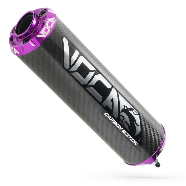 Silenciador VOCA Bestia Carbon CNC anodizado