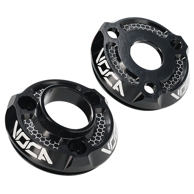 Kit de cazoletas silenciador VOCA CNC anodizado