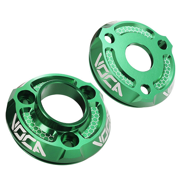 Kit de cazoletas silenciador VOCA CNC anodizado