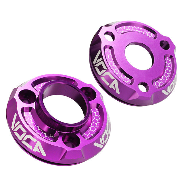 Kit de cazoletas silenciador VOCA CNC anodizado