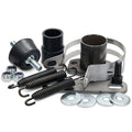 Juego soporte boquilla y tornilleria VOCA Cross Carbon 80/90cc Derbi DRD Pro