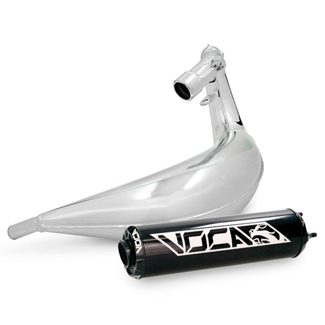 Escape Derbi Senda/DRD / Aprilia RX/SX VOCA Cross Chromed 50/70cc (CE)